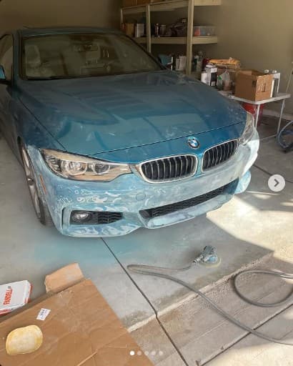 Chip Paint Restoration before